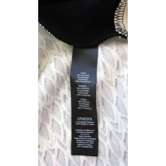 New Vtg CHICO'S Travelers Kimono Tunic Top Women's 3 XL 16 - Picture 9 of 9